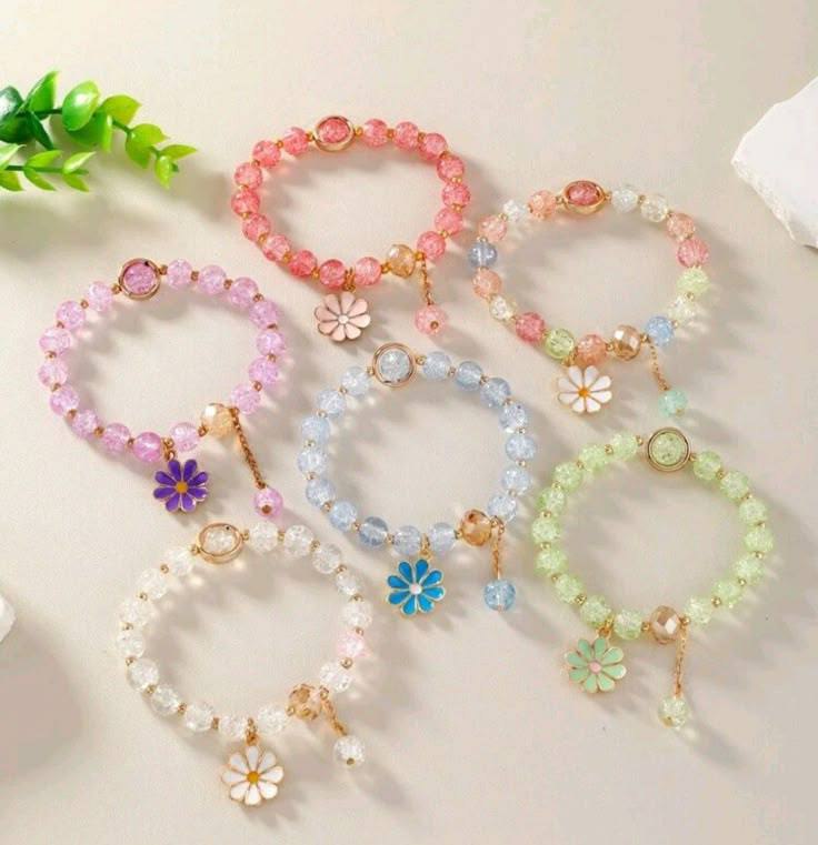 Imported Flower Charm Bracelet for Women