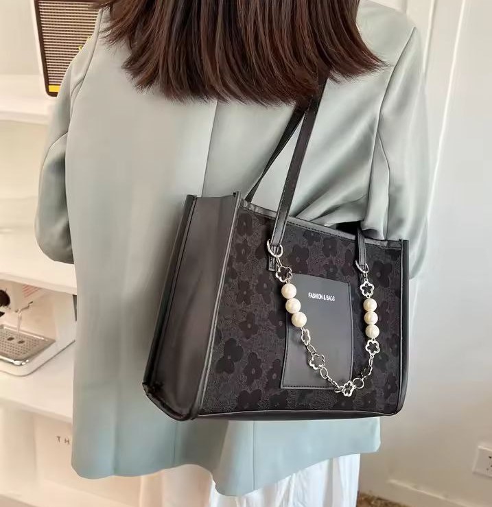 Women's Tote Bag Butterfly Large Capacity Underarm Bag Should Bager Ba